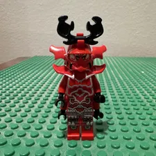 LEGO Ninjago General Kozu Minifigure w/ Helmet, Armor & Horns