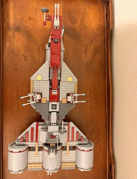 LEGO Star Wars 7964 Republic Frigate Complete Set No Minifigures No Stickers
