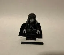 LEGO Star Wars Palpatine Minifigure sw0124 7264 Imperial Inspection Gray Head