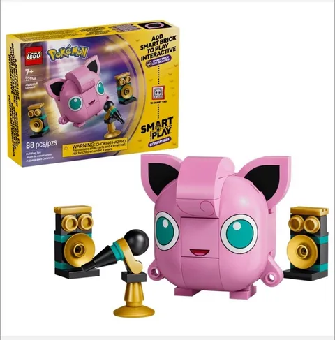 Pokemon X Lego Jigglypuff (Lego Smart Play) - Presale