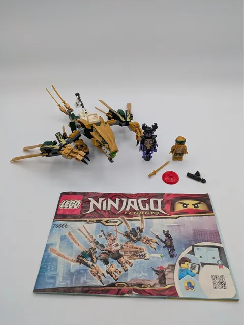 LEGO NINJAGO: Legacy The Golden Dragon (70666) 98% Complete