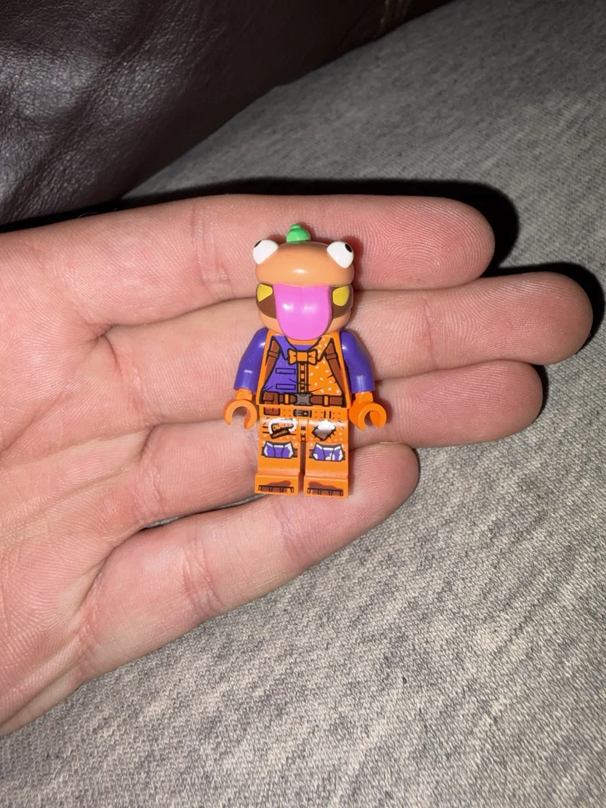 LEGO® Fortnite Beef Boss Minifigure 77076 Video Game Character Figure CRACKED