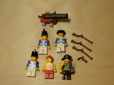 Vintage Lego Captain Red Beard Sword 6267 Pirates Imperial Guard Minifigure