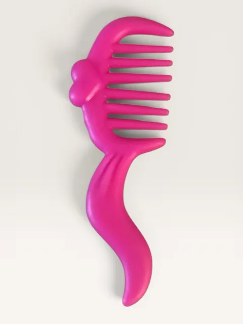 Mattel SuperStar Barbie Heart Pink Comb LOL OMG Clone Bratz Fashion Accessory