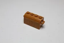 LEGO 4738 / 4739 Medium Nougat Treasure Chest with Lid