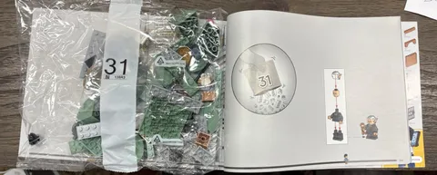 2017 Lego Harry Potter Wizarding World #76417 Sealed Replacement #31 135R3 Parts