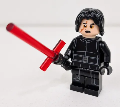 LEGO Star Wars Kylo Ren Minifigure Tattered Robe Scar 75236 sw1006