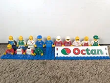 Vintage RARE LEGO Octan + Town City Minifigure Lot 1990s