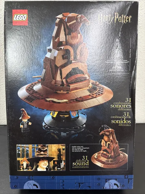LEGO 76429 Harry Potter Talking Sorting Hat Building Kit