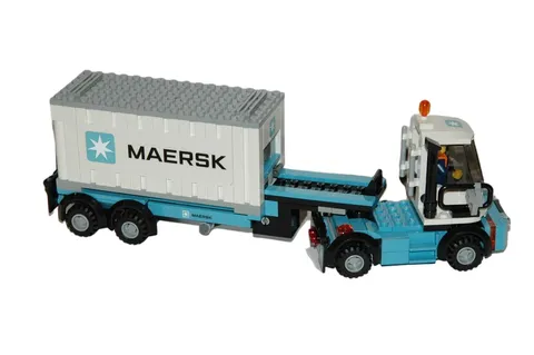 Lego® 9V RC TRAIN Railway 10219 MAERSK Cargo Truck with accessories