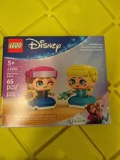LEGO Disney Frozen Mini Anna & Elsa Toys - Building Set for Girls & Boys, Age...