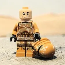 Lego Clone Trooper Minifigure Geonosis Camo Star Wars 75089 GT22