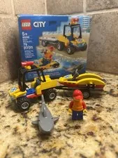 LEGO City: Beach Rescue ATV (60286) 100% Complete With Instruction Booklet & Box