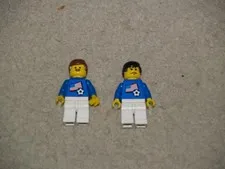 Lego Sports Soccer Americas Bus 3406 - soc015 & sco027 figure only