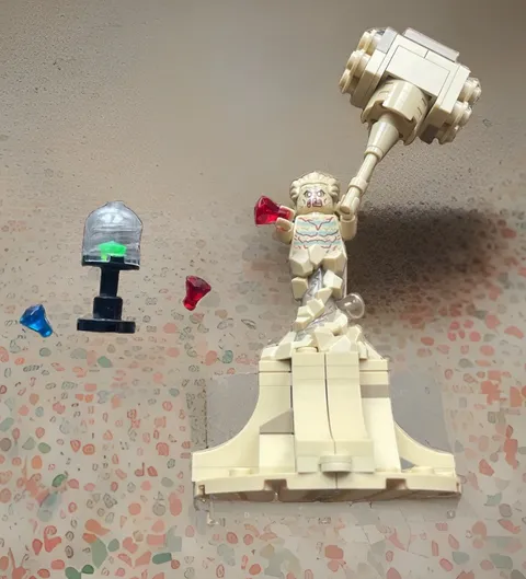 LEGO 76114 Sandman w/Stand Secret Storage Mace Spider-Man Superhero VillainSH537