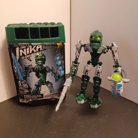 LEGO Bionicle 8731 Toa Kongu COMPLETE with case SEE PICS