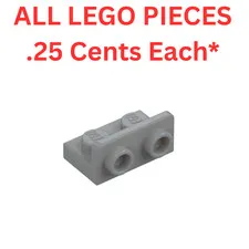 LEGO Bracket 1x2 with 1x2 Up Light Bluish Gray 99780 - Genuine LEGO Parts Pieces