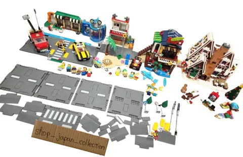 LEGO Creator Expert CITY 10267 Gingerbread House 31118 Surfer Beach 60328 60306