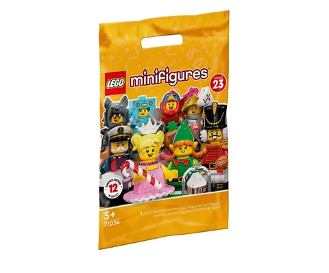 LEGO MINIFIGURES ( 1 ) New Random Foil Pack for Series 23 (71034) Retired CMF