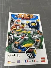 VINTAGE TOY LEGO MANUAL INSTRUCTIONS BOOKLET ART RACE 3000