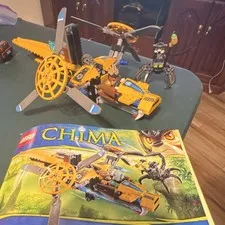 LEGO Legends of Chima Ring of Fire 70100 Complete 81 pcs Manual No Box