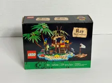 LEGO Ideas Ray the Castaway 40566 Retired GWP New Factory Sealed!