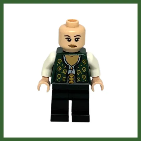 Lego 4195 Pirates of Caribbean Angelica Minifigure No Hat 2011 Retired