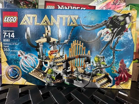 LEGO 8061, Atlantis Gateway of the Squid, New and Factory Sealed Box Set