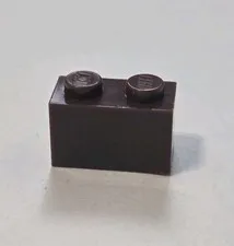 LEGO Parts - Reddish Brown Brick 1 x 2 - No 3004