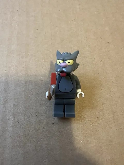LEGO The Simpsons Scratchy Minifigure