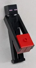 LEGO Minecraft Enderman Minifigure from set 21279