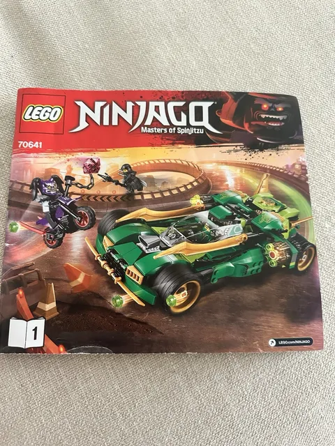 LEGO Ninjago Ninja Nightcrawler (70641) - INSTRUCTION MANUAL ONLY - Book 1
