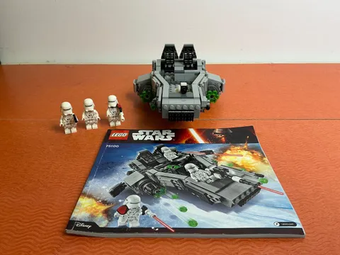 Lego Star Wars First Order Snowspeeder 75100 PRE-BUILT