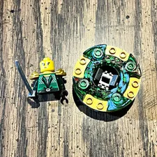LEGO NINJAGO Spinners Lloyd Minifigure w/ Spinner & Sword 9572 njo065