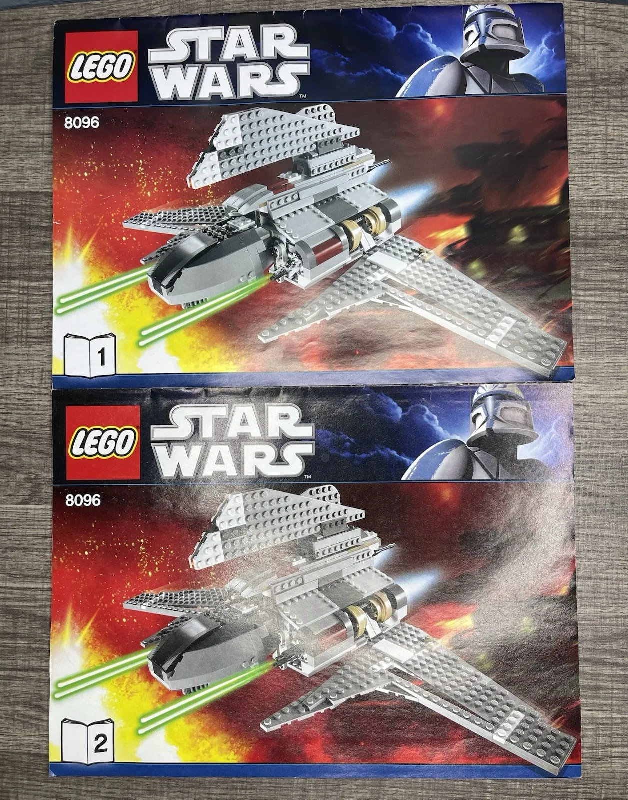 Lego Star Wars 8096 Emperor Palpatines Shuttle INSTRUCTIONS Only Retired HTF!