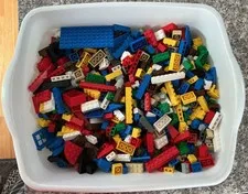 Lot Of 3 lbs 12oz of Lego Basic Bricks Blocks Random Colors Sizes
