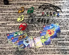 LEGO NINJAGO Airjitzu Flyer Lot Incomplete - Cole Kai Jay Zane Morro Wrayth