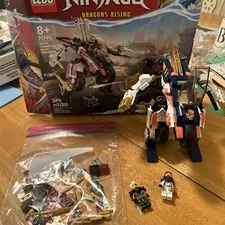LEGO Ninjago Sora's Transforming Mech Bike Racer 71792 Partial Set