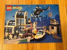 Lego Town Police Metro PD Station (6598) Instruction Booklet Only