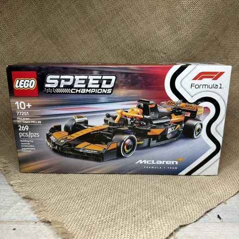 LEGO Speed Champions McLaren F1 Team MCL38 Race Car ~ 77251     (b)