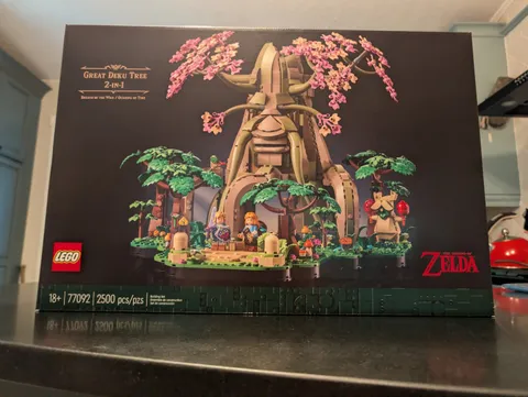 !! Zelda !! LEGO The Legend of Zelda: Great Deku Tree 2-In-1 (77092) New Retired