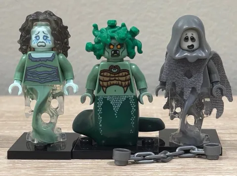 LEGO Collectible Minifigures Spooky Monsters Lot Medusa Banshee Ghost CMF 