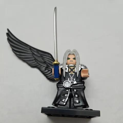 NEW FFVII: Sephiroth, the One-Winged Angel Custom Lego Minifigure