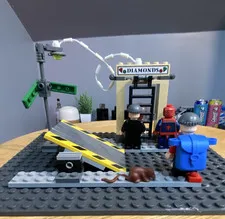 LEGO spiderman 2 street chase