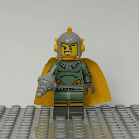 LEGO Minifigures Series 17 Retro Space Hero Minifigure 71018 Complete Ray Gun