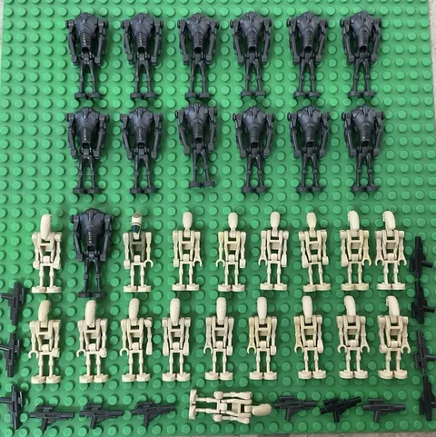 LEGO Star Wars Battle Droid Lot 29 Genuine Minifigures B1 B2 SuperBattleDroids