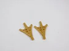 LEGO 2 Pearl Gold Spider-Man Webs Weapon Minifig S3