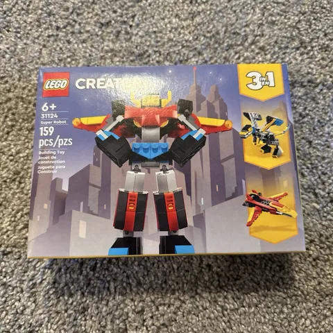 LEGO 31124 CREATOR: Super Robot - NEW Retired Rare 3 In 1 Set Space