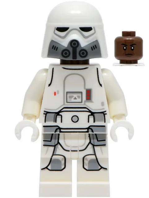 LEGO® Minifig sw1536 - Imperial Remnant Snowtrooper - Umber Head