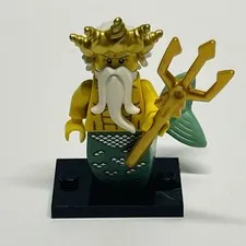 Lego Series 7 Minifigure - Ocean King -  CMF Complete!
